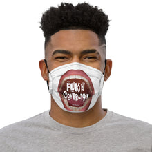 Load image into Gallery viewer, 3.Fukn&#39; COVID-19 Premium face mask