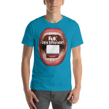 Load image into Gallery viewer, Customize your Tee with your take on Gun violence in the box: “Fuk Gun Violence”