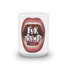 Load image into Gallery viewer, Political Mug to just laugh at politics of Trump: “Fuk tRump”