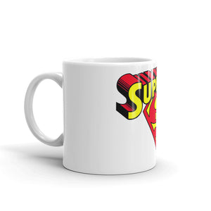 16 Mugs For Dad_SUPERDAD with Two Logos