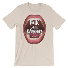 Load image into Gallery viewer, Wear this Tee Shirt with your take on ‘Gun Violence’ in the box: “Fuk Gun Violence”