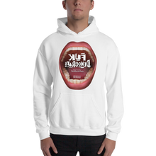 Load image into Gallery viewer, A4. Fuk Democrats (Reverse Lettered) Unisex Heavy Blend Hoodie | Gildan 18500