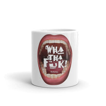Load image into Gallery viewer, Mug with which you can humorously shout it out loud: “Wha Tha Fuk”