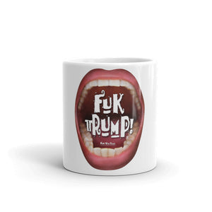 Political Mug to just laugh at politics of Trump: “Fuk tRump”