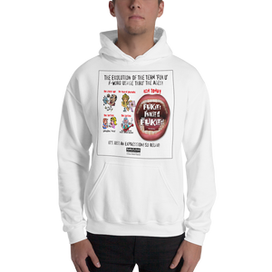 14. Evolution of F-Word Usage: Tll Todayt - Hooded Sweatshirt