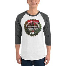 Load image into Gallery viewer, 1. Customize Celebrate Xmas 2019_3/4 sleeve raglan shirt