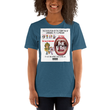 Load image into Gallery viewer, 3. Evolution of F-Word Usage_Pharaohs - Short-Sleeve Unisex T-Shirt