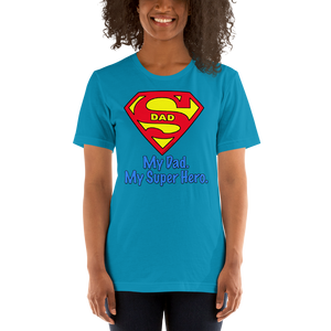 6. DadTees_My Dad. My Super Hero. Tees for a younger child too.