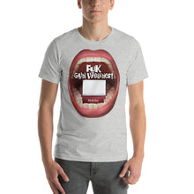 Load image into Gallery viewer, Customize your Tee with your take on Gun violence in the box: “Fuk Gun Violence”