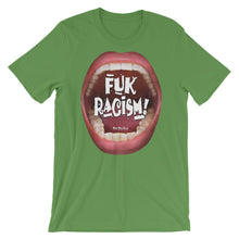 Load image into Gallery viewer, Wear this Tee Shirt with your loud statement on Racism: “Fuk Racism”