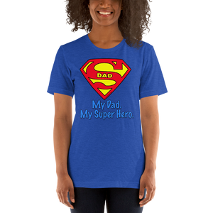 6. DadTees_My Dad. My Super Hero. Tees for a younger child too.