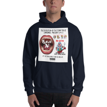 Load image into Gallery viewer, 13. Evolution of F-Word Usage: 60s &amp; Now - Unisex Heavy Blend I Gildan 18000 Hoodie