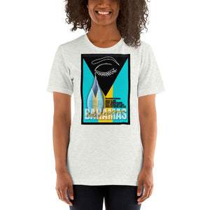 5. Help Restore Bahamas with Flag Short-Sleeve Unisex T-Shirt