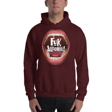 Load image into Gallery viewer, Hooded Sweatshirts that ‘Cry’ Out Loud: “Fuk Alcohol”