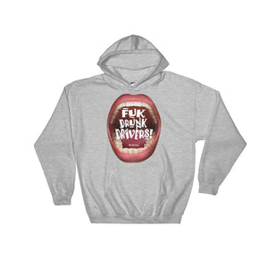 Hooded Sweatshirts that ‘Cry’ Out Loud:“Fuk Drunk Drivers”