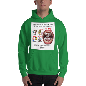 14. Evolution of F-Word Usage: Tll Todayt - Hooded Sweatshirt