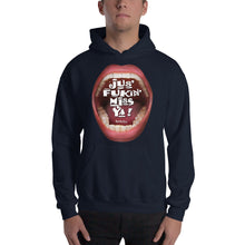 Load image into Gallery viewer, Hooded Sweatshirts that ‘Care’ Out Loud: “Jus’ Fukin’ Miss Ya!”