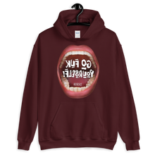 Load image into Gallery viewer, A9. Go Fuk Yourself (Reverse Lettered) Unisex Heavy Blend Hoodie | Gildan 18500