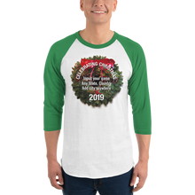Load image into Gallery viewer, 1. Customize Celebrate Xmas 2019_3/4 sleeve raglan shirt