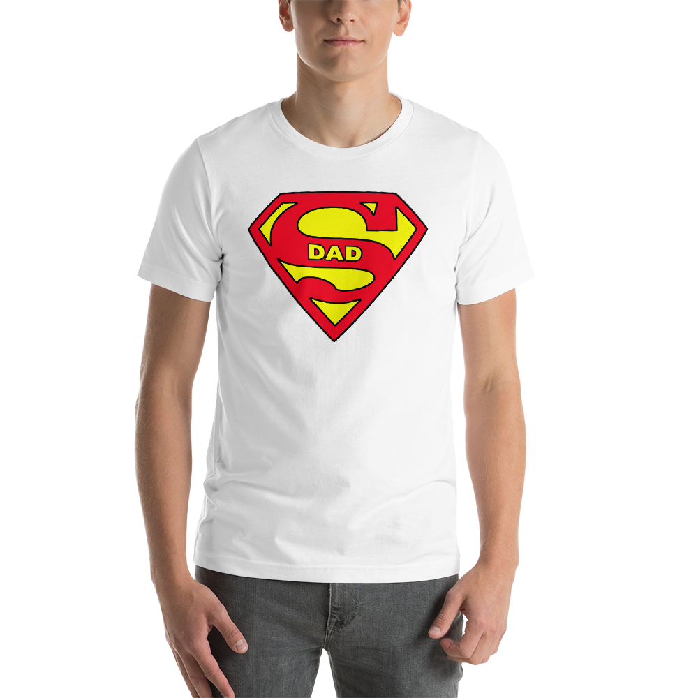 1. DadTees_with Superdad Logo in the Super hero style.