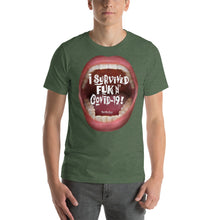 Load image into Gallery viewer, 6.I survived COVID-19 Short-Sleeve Unisex T-Shirt