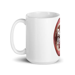1.Fuk U COVID-19 White glossy mug!